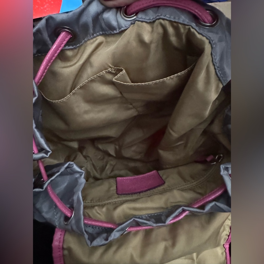 NWOT BEAUTIFUL,SPACIOUS,ORIGINAL AND AUTHENTIC COACH BACKPACK - Picture 6 of 9